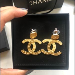 Chanel Gold Earrings